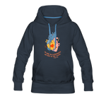 He Heals the Brokenhearted - Women’s Premium Hoodie - navy