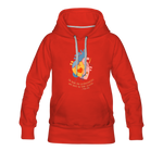 He Heals the Brokenhearted - Women’s Premium Hoodie - red