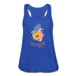 He Heals the Brokenhearted - Women's Flowy Tank Top - royal blue