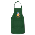 He Heals the Brokenhearted - Adjustable Apron - forest green