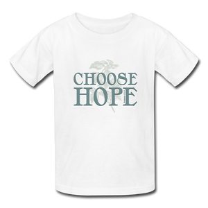 Choose Hope - Kids' T-Shirt - white