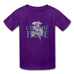 Choose Hope - Kids' T-Shirt - purple