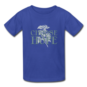 Choose Hope - Kids' T-Shirt - royal blue