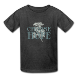 Choose Hope - Kids' T-Shirt - heather black