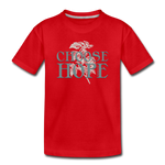 Choose Hope - Toddler Premium T-Shirt - red