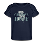 Choose Hope - Organic Baby T-Shirt - dark navy