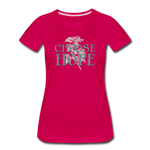 Choose Hope - Women’s Premium T-Shirt - dark pink