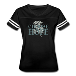 Choose Hope - Women’s Vintage Sport T-Shirt - black/white
