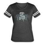 Choose Hope - Women’s Vintage Sport T-Shirt - vintage smoke/white