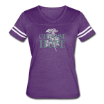 Choose Hope - Women’s Vintage Sport T-Shirt - vintage purple/white