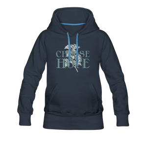 Choose Hope - Women’s Premium Hoodie - navy