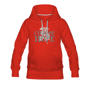 Choose Hope - Women’s Premium Hoodie - red