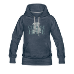 Choose Hope - Women’s Premium Hoodie - heather denim