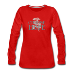 Choose Hope - Women's Premium Long Sleeve T-Shirt - red
