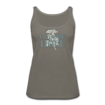 Choose Hope - Women’s Premium Tank Top - asphalt gray