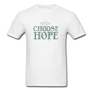 Choose Hope - Unisex Classic T-Shirt - white
