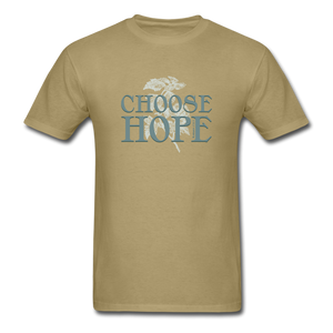Choose Hope - Unisex Classic T-Shirt - khaki