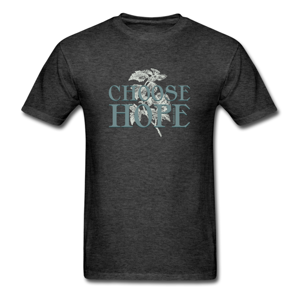 Choose Hope - Unisex Classic T-Shirt - heather black