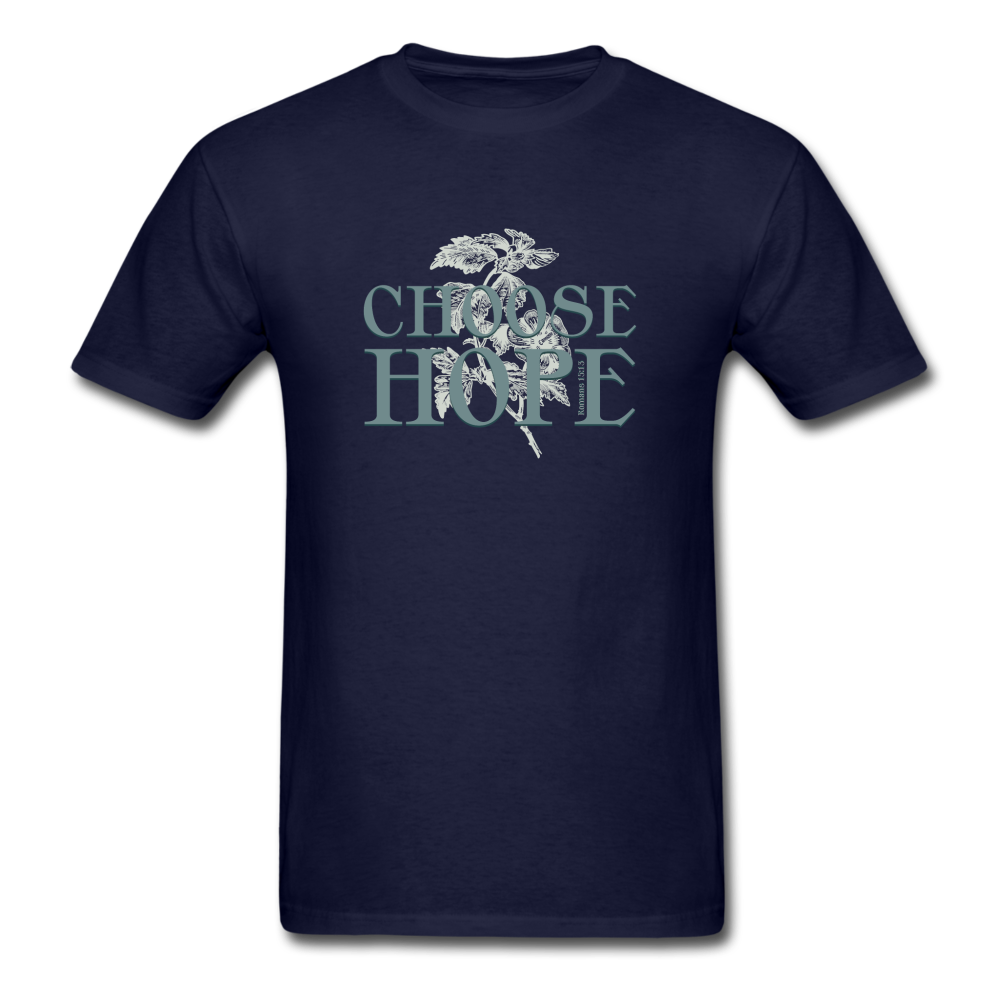 Choose Hope - Unisex Classic T-Shirt - navy