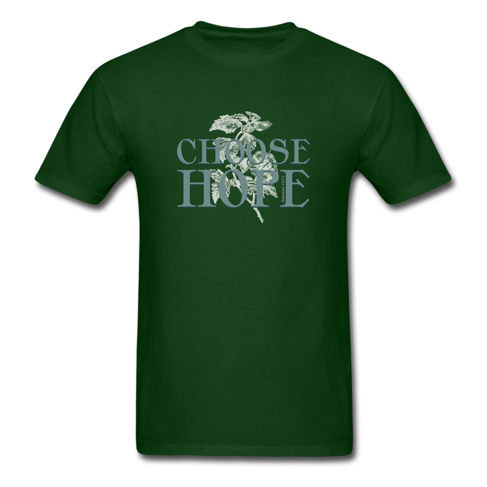 Choose Hope - Unisex Classic T-Shirt - forest green