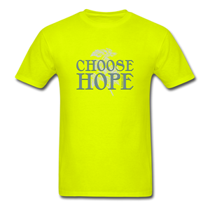Choose Hope - Unisex Classic T-Shirt - safety green