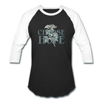 Choose Hope - Baseball T-Shirt - black/white