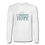 Choose Hope - Men's Long Sleeve T-Shirt - white