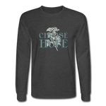 Choose Hope - Men's Long Sleeve T-Shirt - heather black