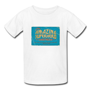 Amazing Superhero - Kids' T-Shirt - white