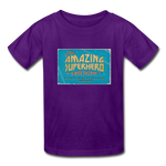 Amazing Superhero - Kids' T-Shirt - purple