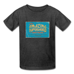 Amazing Superhero - Kids' T-Shirt - heather black