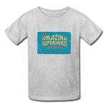 Amazing Superhero - Kids' T-Shirt - heather gray