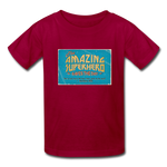 Amazing Superhero - Kids' T-Shirt - dark red