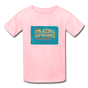 Amazing Superhero - Kids' T-Shirt - pink