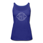 Made in the Image of God - Women’s Premium Tank Top - royal blue