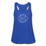 Made in the Image of God - Women's Flowy Tank Top - royal blue