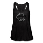 Made in the Image of God - Women's Flowy Tank Top - black