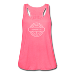 Made in the Image of God - Women's Flowy Tank Top - neon pink
