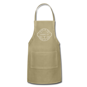 Made in the Image of God - Adjustable Apron - khaki