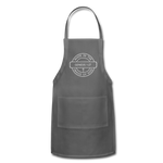 Made in the Image of God - Adjustable Apron - charcoal
