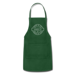Made in the Image of God - Adjustable Apron - forest green