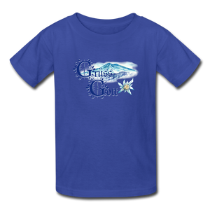Grüss Gott - Kids' T-Shirt - royal blue