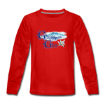 Grüss Gott - Kids' Premium Long Sleeve T-Shirt - red