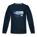 Grüss Gott - Kids' Premium Long Sleeve T-Shirt - deep navy