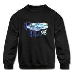 Grüss Gott - Kids' Crewneck Sweatshirt - black