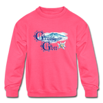 Grüss Gott - Kids' Crewneck Sweatshirt - neon pink