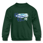 Grüss Gott - Kids' Crewneck Sweatshirt - forest green