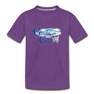Grüss Gott - Toddler Premium T-Shirt - purple