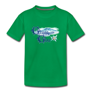 Grüss Gott - Toddler Premium T-Shirt - kelly green