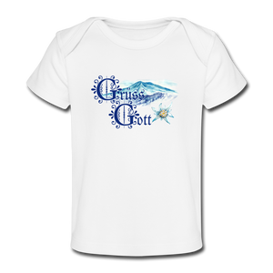 Grüss Gott - Organic Baby T-Shirt - white